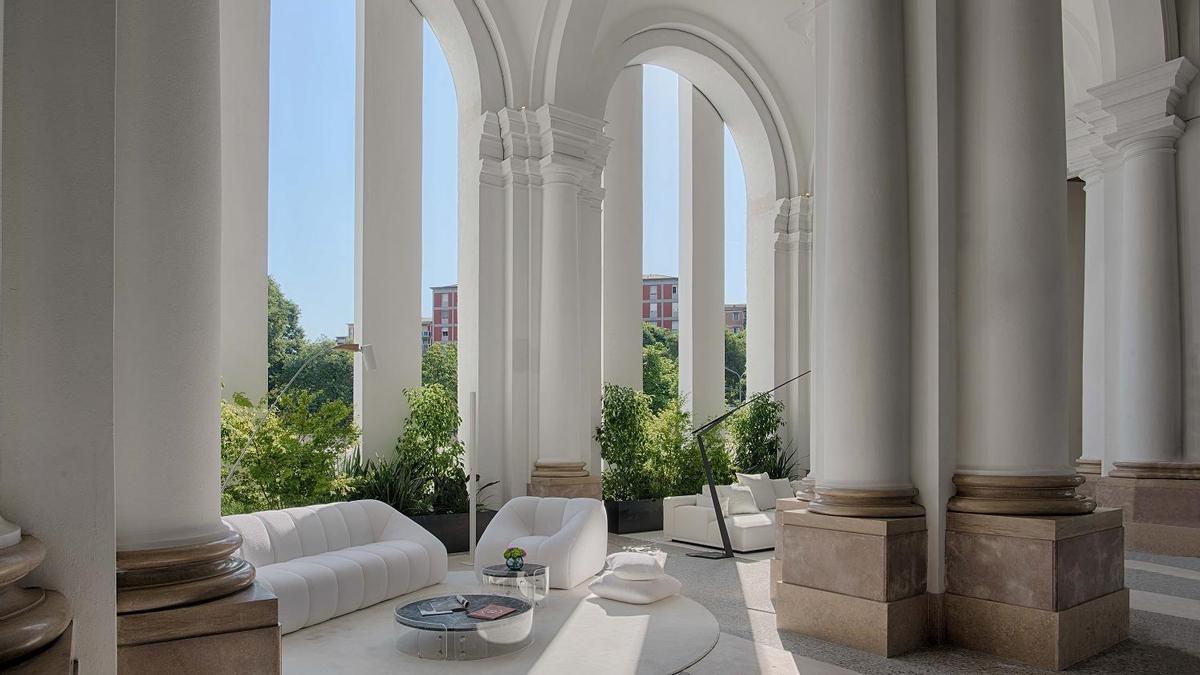 Una iglesia abandonada en el corazón del NH Collection Milano Citylife, el hotel ideal para tu escapada a Milán.