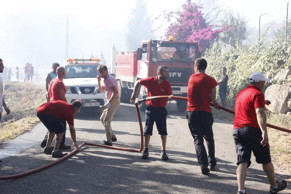 Incendios en Galicia | Segunda jornada de lucha contra el fuego en Cotobade