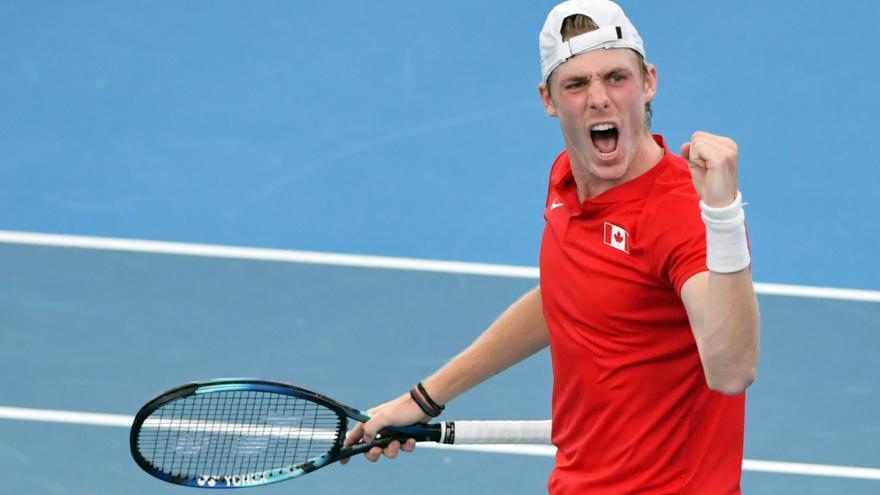 El tenista canadiense Denis Shapovalov.