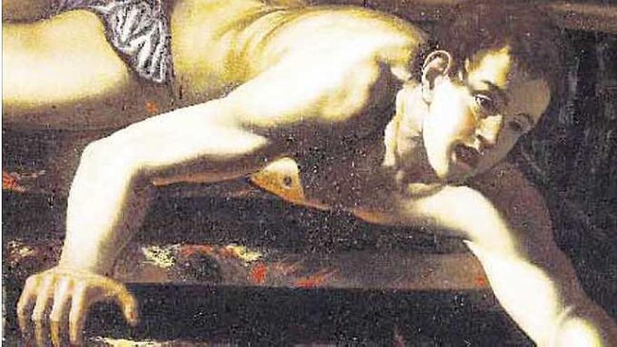 El Martirio de San Lorenzo, posible obra de Caravaggio.