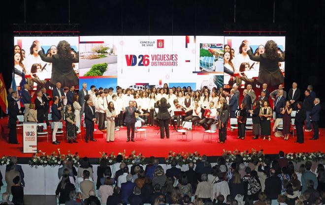 Vigueses Distinguidos y Medallas de Oro de Vigo 2026