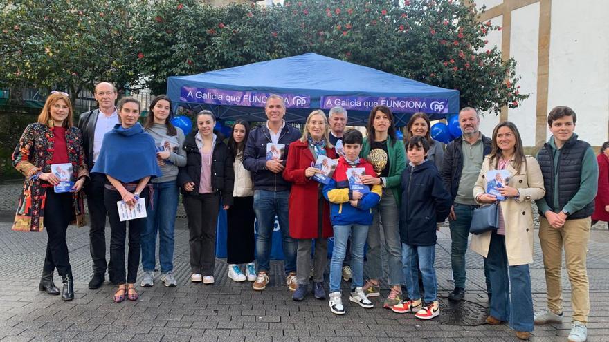 Ana Pastor refuerza el equipo de campaña del PP local en Pontevedra