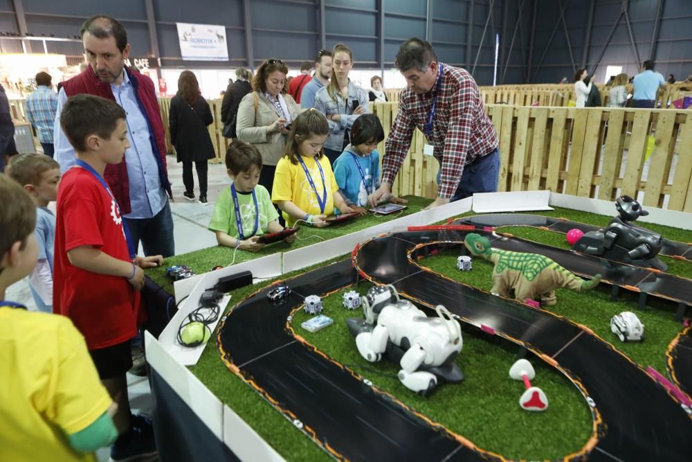 Liga de Robótica en la Feria de Muestras