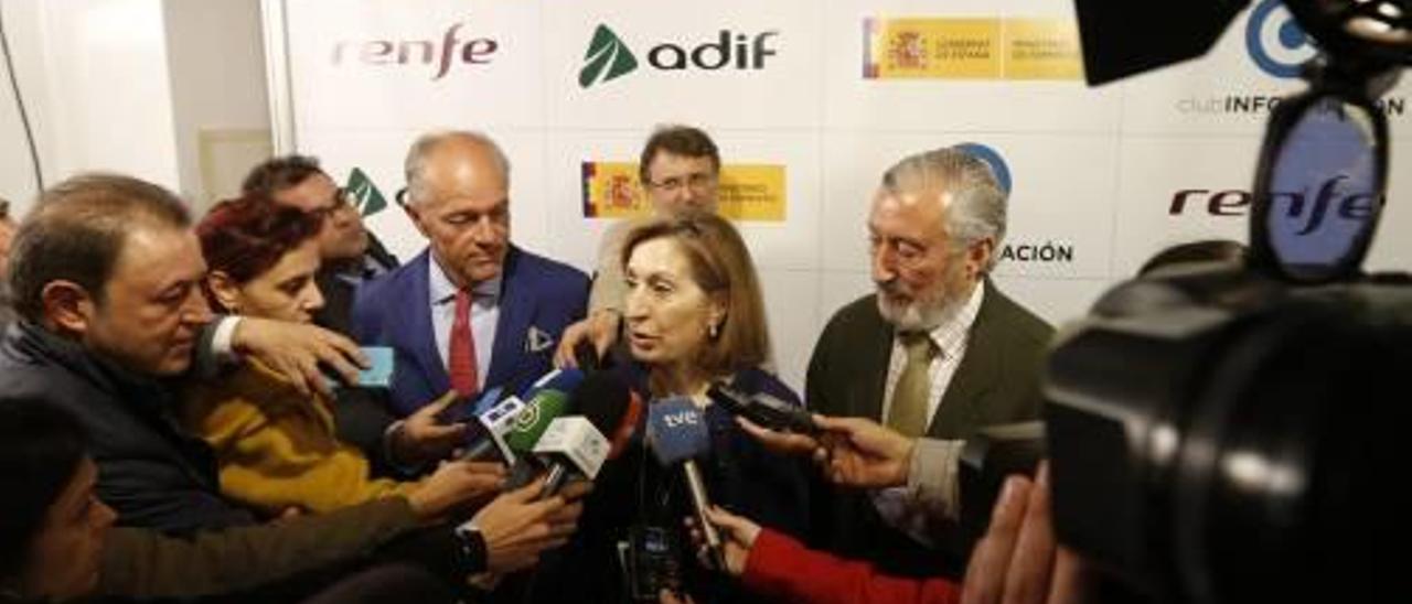 La ministra de Fomento en funciones, Ana Pastor.