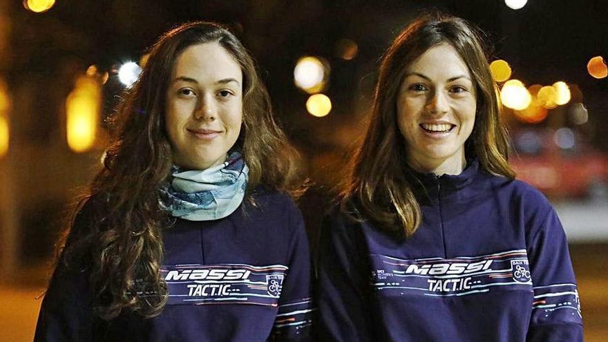 Les germanes Mireia i Ariadna Trias són les dues úniques gironines de l&#039;equip professional del Massi-Tactic