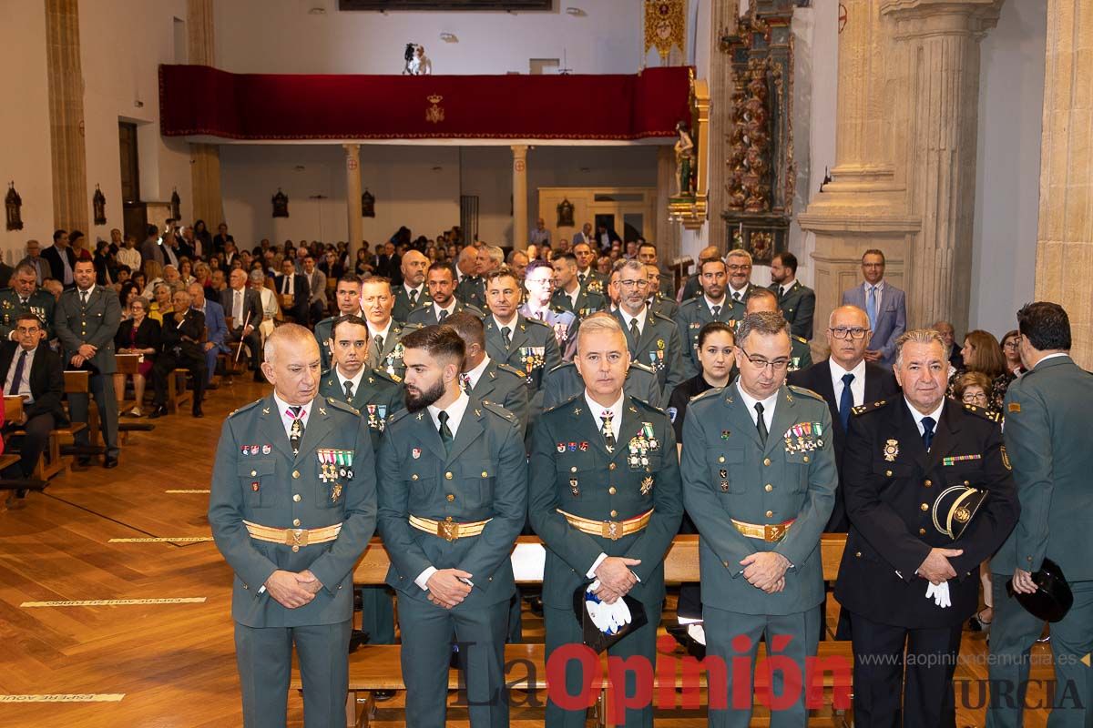 Celebración de la patrona de la Guardia Civil en Caravaca