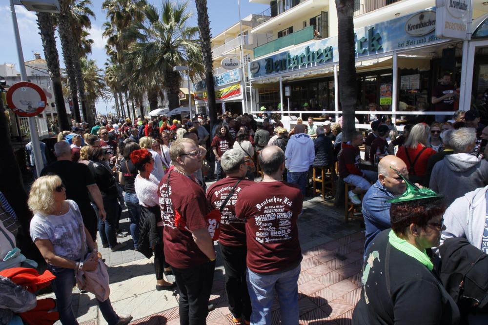 Trasladan una "fiesta etílica" en la Playa de Palma