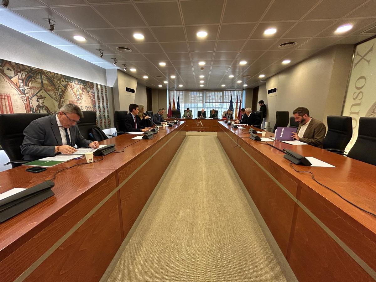 Reunión de la Comisión de Medio Ambiente.