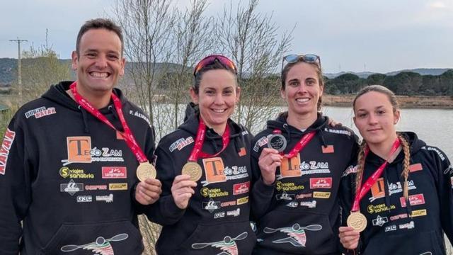 El Durius regresó con cuatro medallas: tres oros y una plata.  | CEDIDA
