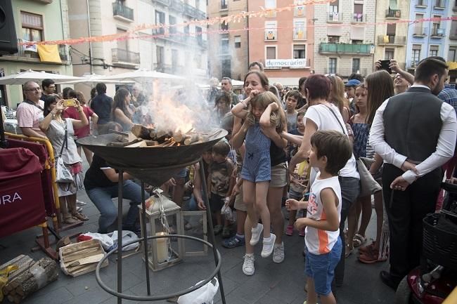 Revetlla Sense Petards a la plaça Major de Manresa