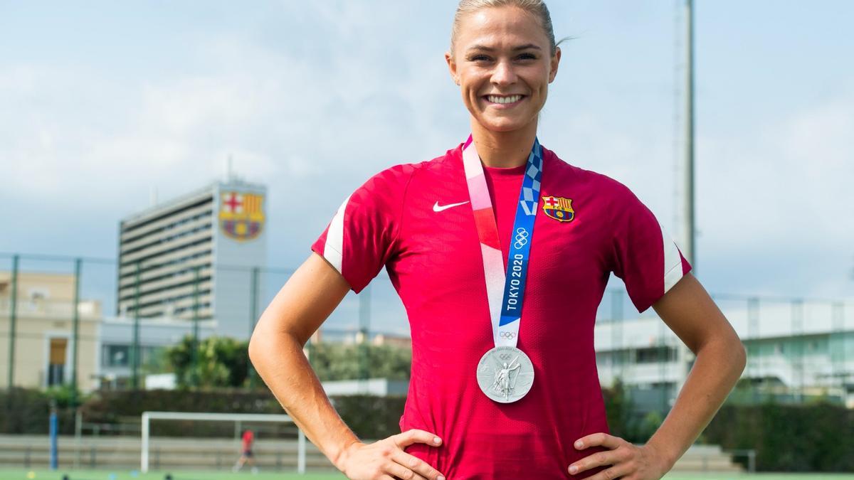Fridolina Rolfö se incorpora al Barça tras ganar la medalla de plata en Tokyo