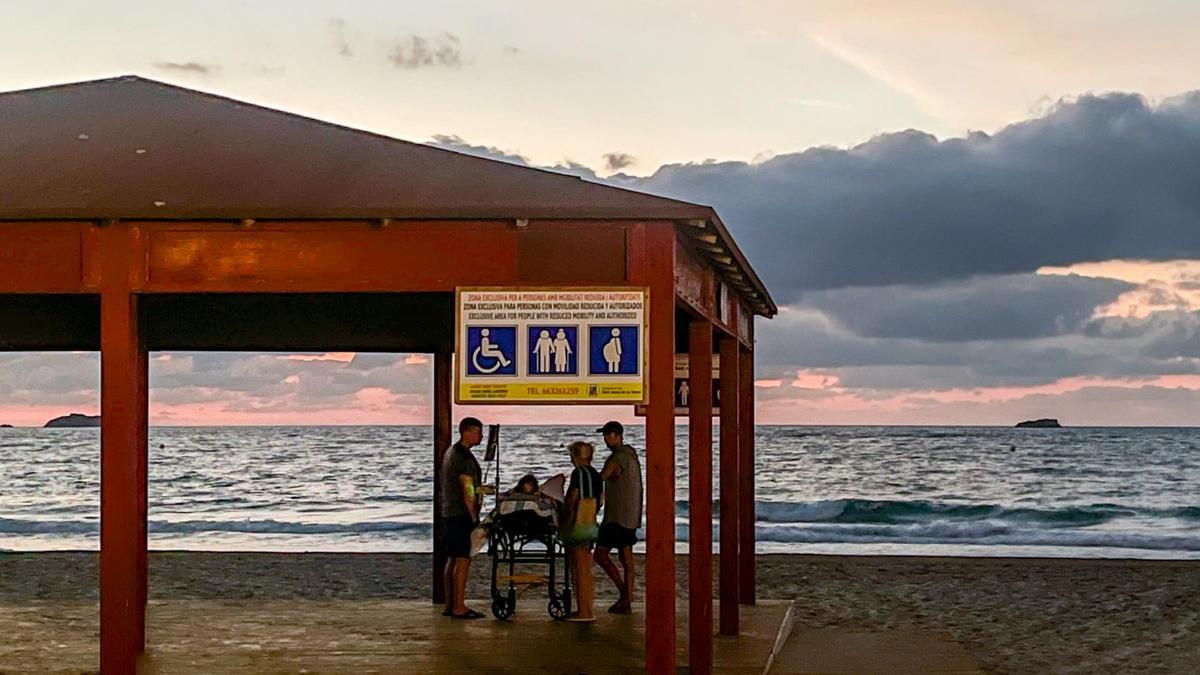 Foto, captada por la propia Romera, de ese último amanecer.