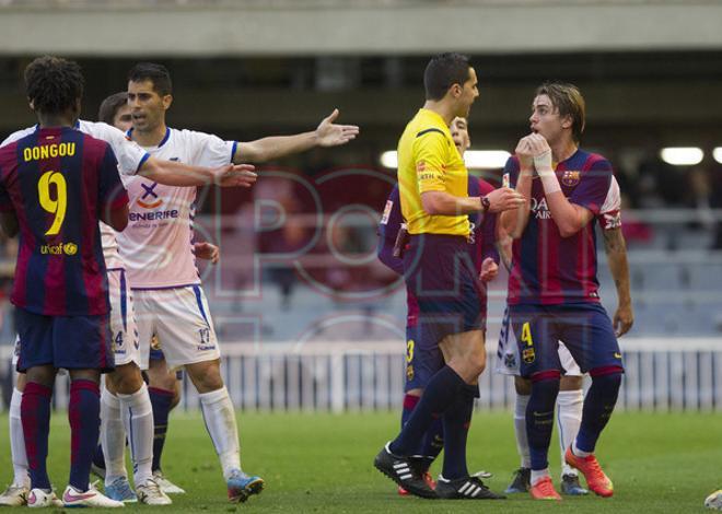 Las mejores imágenes del Barça B-Tenerife