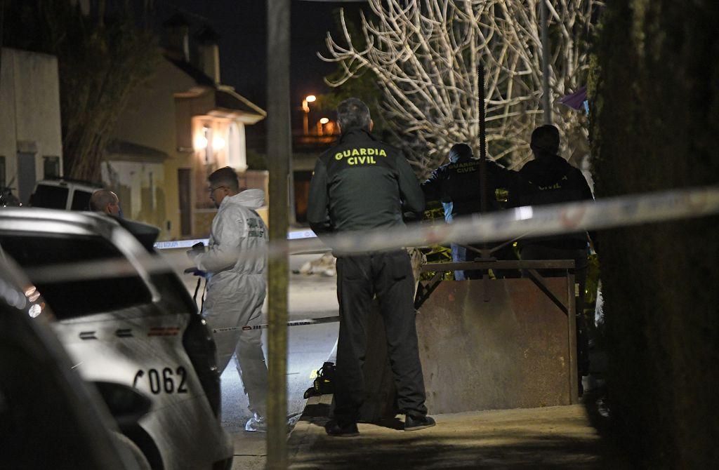 El crimen de Alquerías, en imágenes