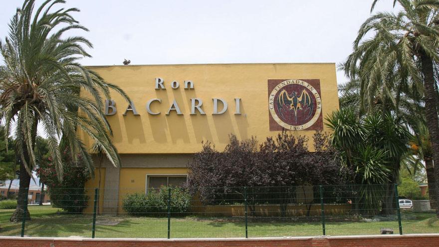 La antigua fábrica de Bacardí en Málaga.