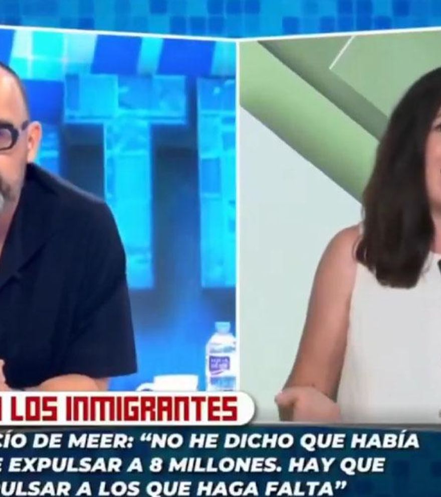 Risto Mejide expulsa en directo a Rocío de Meer de &#039;Todo es mentira&#039;: &quot;La deporto yo del programa&quot;