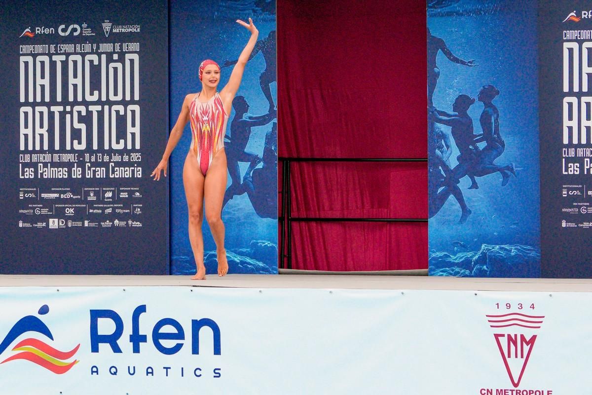 Metropole: Campeonato de España alevín y júnior de Verano de Natación Artística