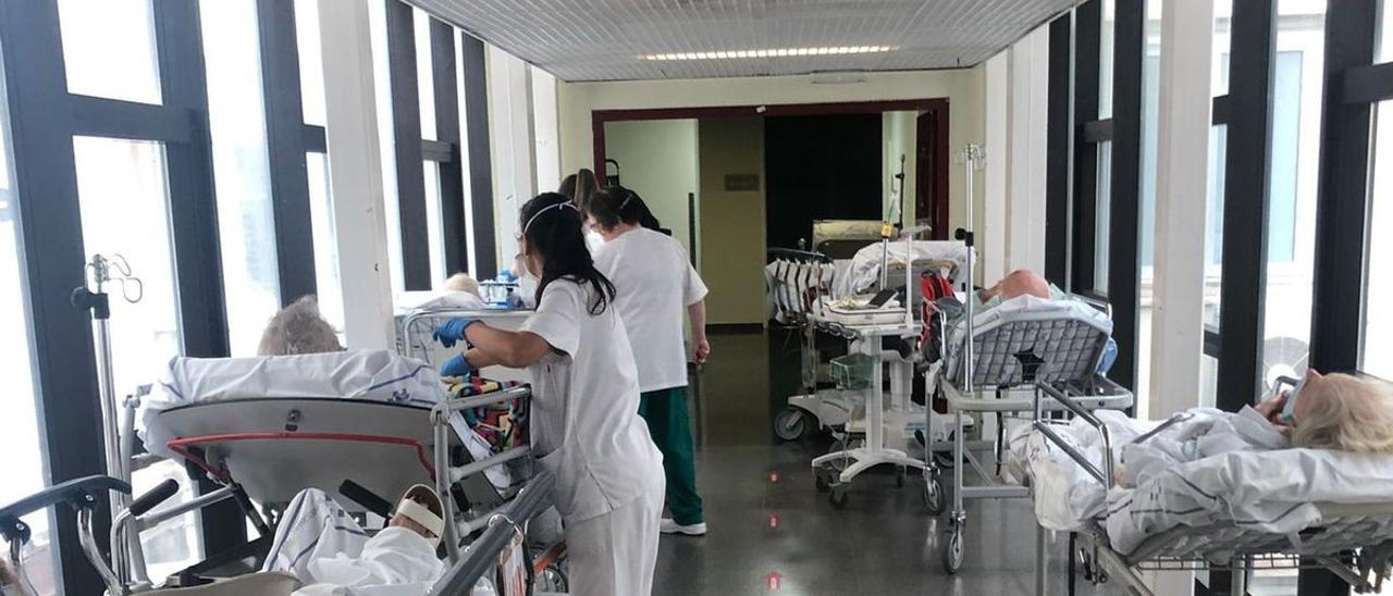 Imagen de archivo de pacientes en el Hospital Insular de Gran Canaria
