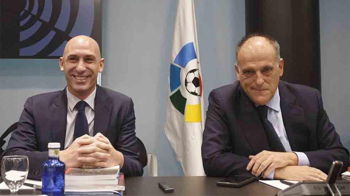 Rubiales y Tebas protagonizan otro conflcto