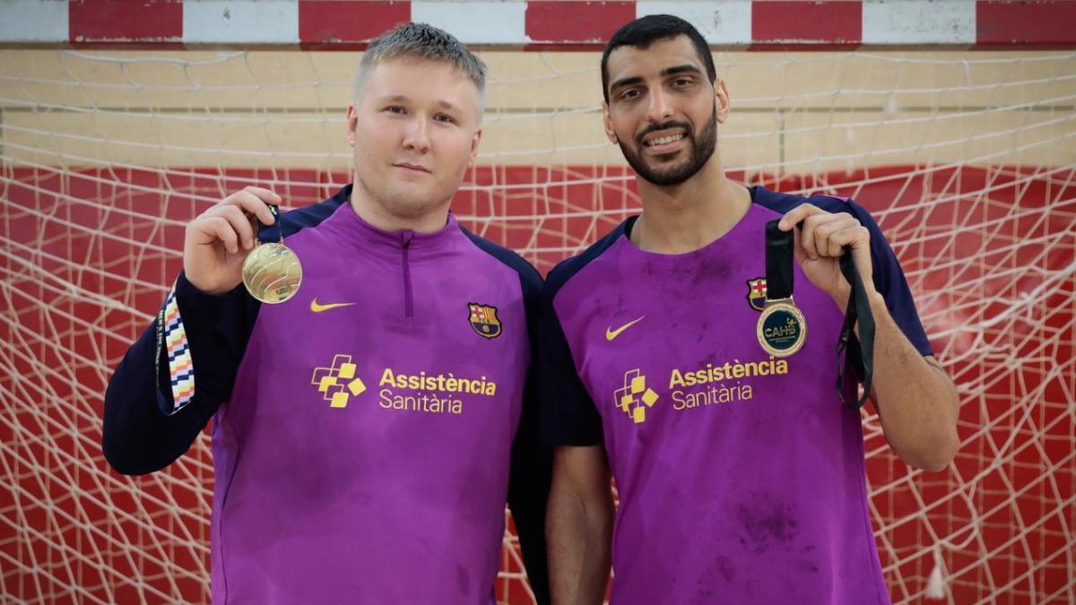 El danés Emil Nielsen y el egipcio Seif Elderaa se entrenaron a las órdenes de Ortega tras reinar en Europa y en África