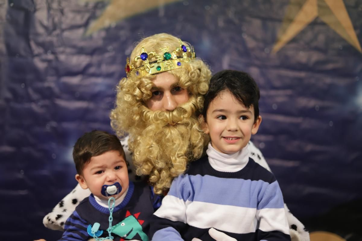 Fotos con los Reyes Magos realizadas el 2 de enero de 2018