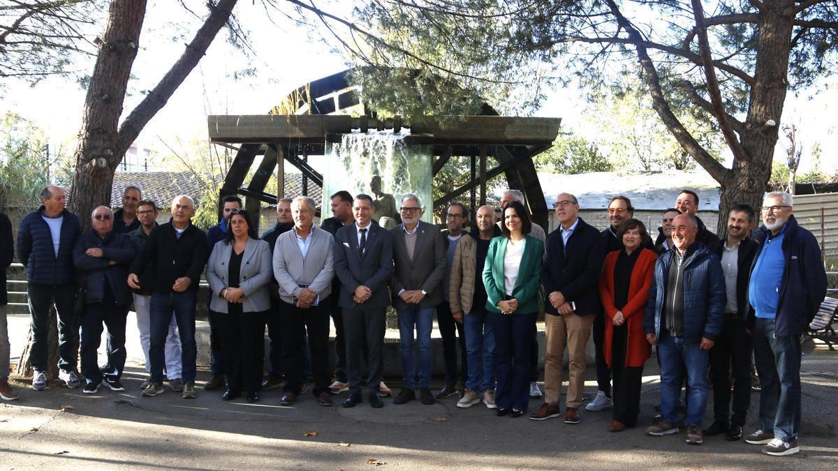 Un moment de l'acte de presentació.