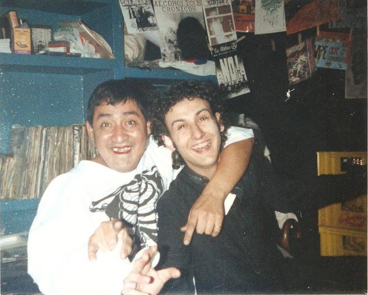 Tito Cherres y Santi Ric, en el Berlín.