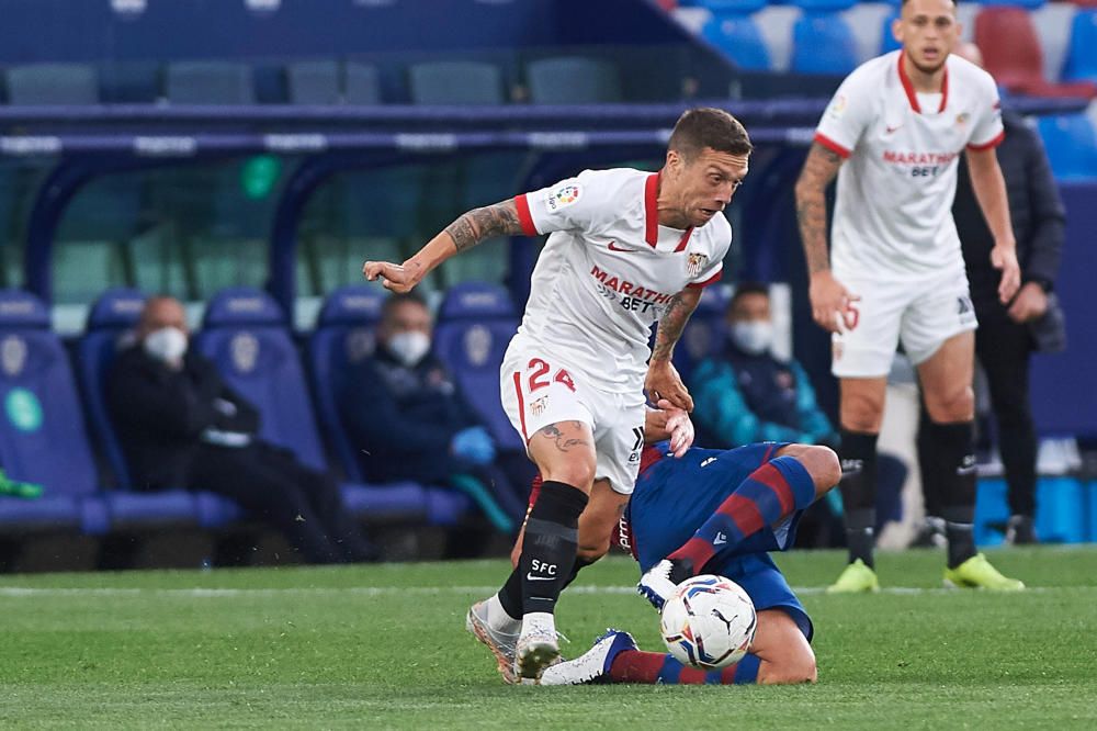 Levante - Sevilla, en imágenes