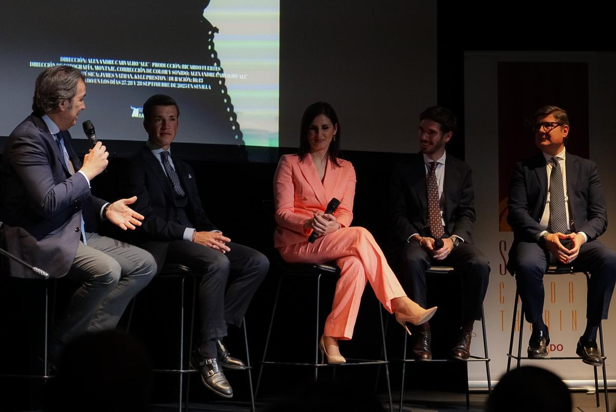 Luque Teruel, Javier Zulueta, Noelia López, Alexandre Carvalho y Álvaro Pimentel