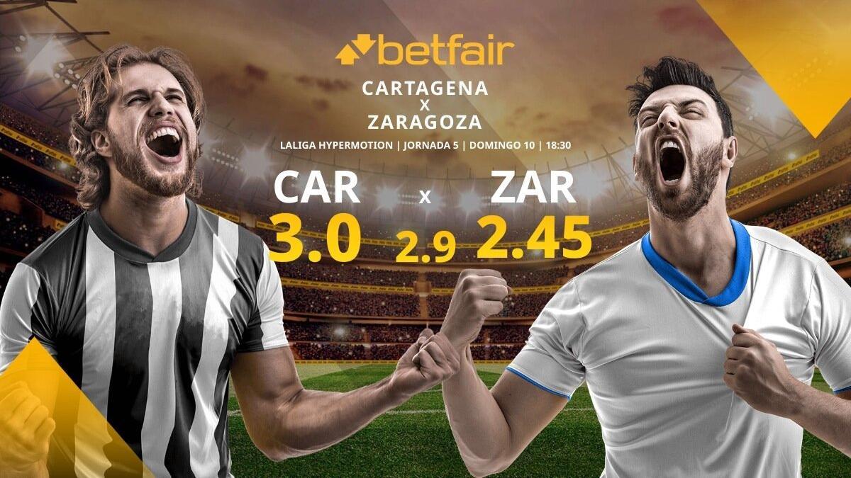 FC Cartagena vs. Real Zaragoza: horario, TV, estadísticas, clasificación y pronósticos