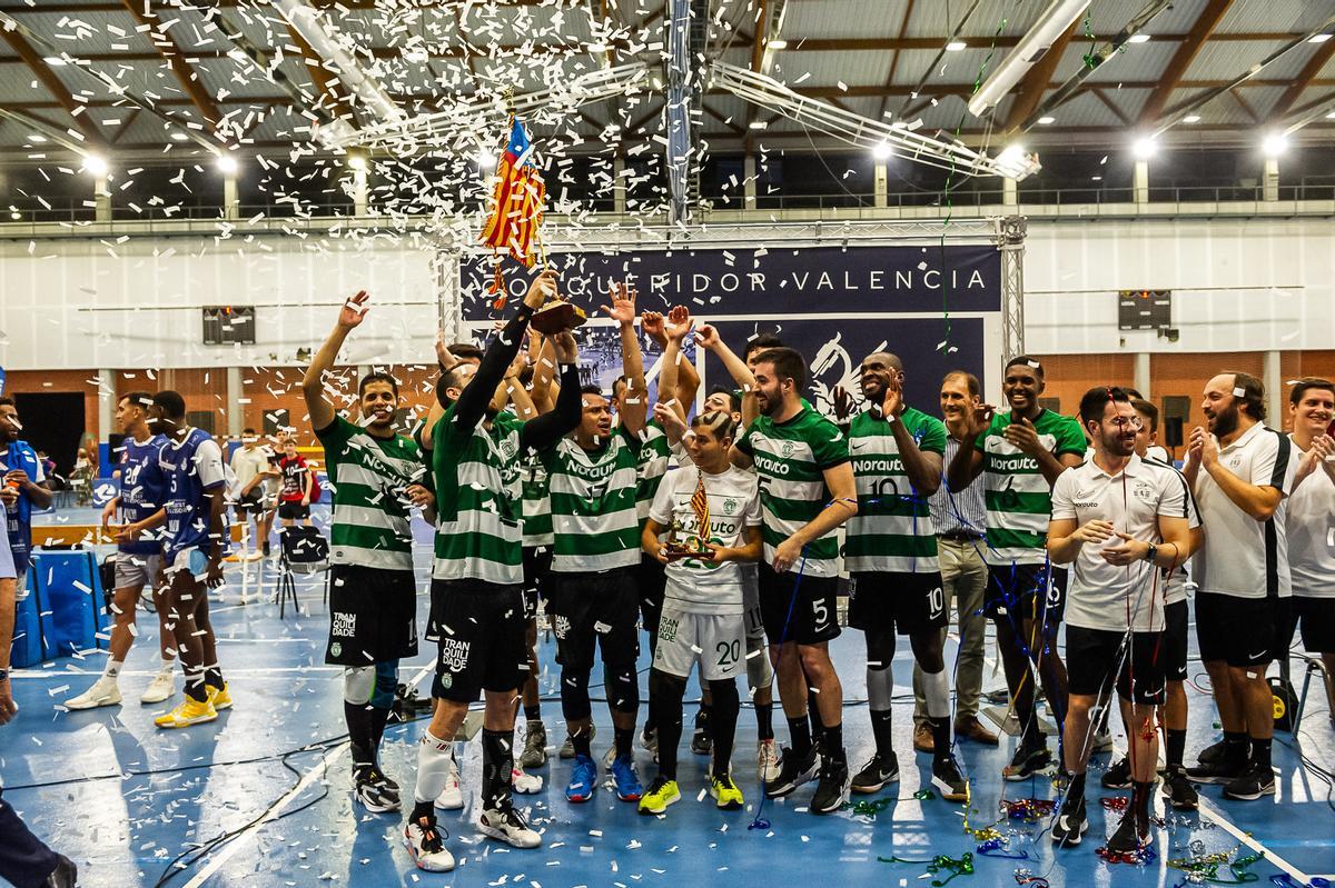 El Sporting, campeón del Trofeu Ciutat de València