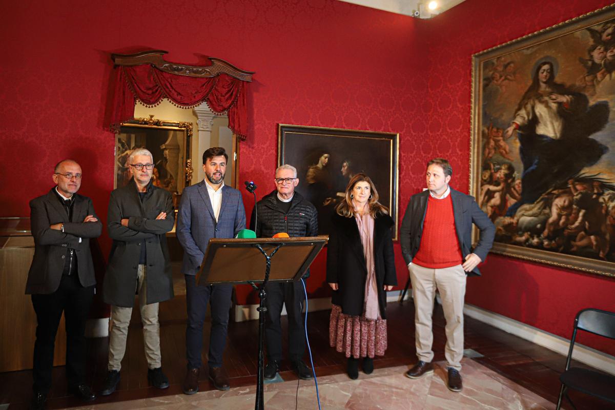 Presentación de la iniciativa en el Museo de Arte Sacro