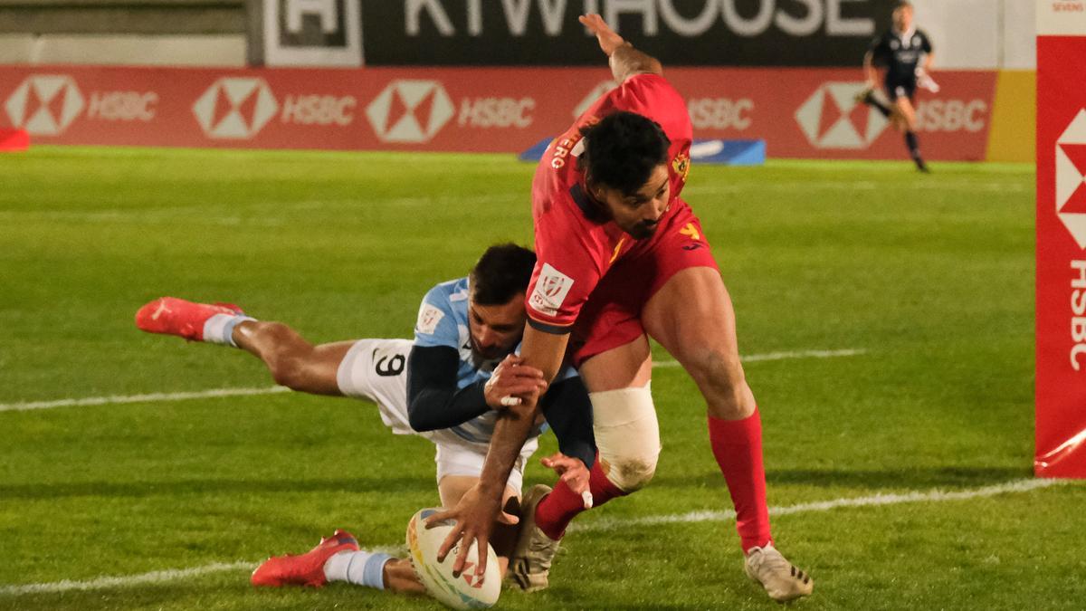 Las imágenes de las Series Mundiales HSBC de rugby 7 en Málaga