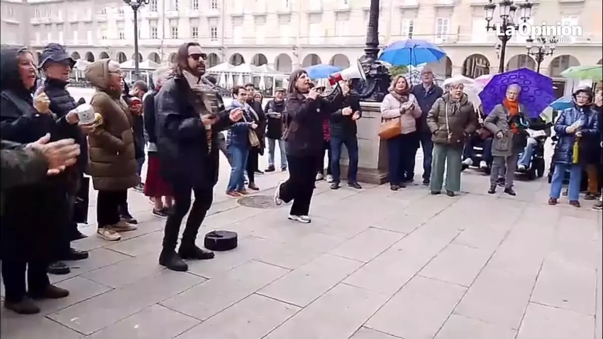 Los trabajadores del programa Lecer en A Coruña estallan: "Estamos fartos de mentiras"