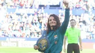 Sheila Martínez defiende su cinturón de campeona de Europa en casa