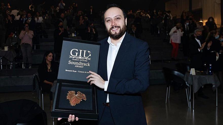 Bernardo Rojas recibe el Gil Soundtrack Award 2020