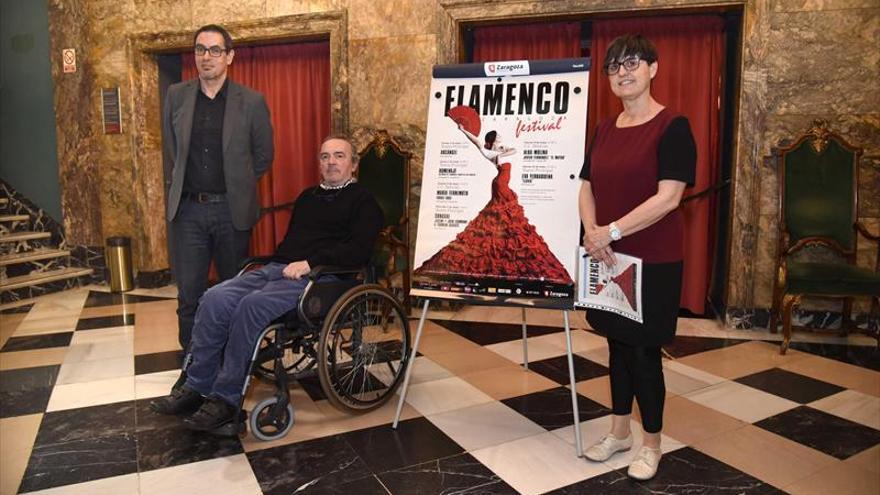 Arcángel, Songhai y Alba Molina, en el Festival de Flamenco de Zaragoza