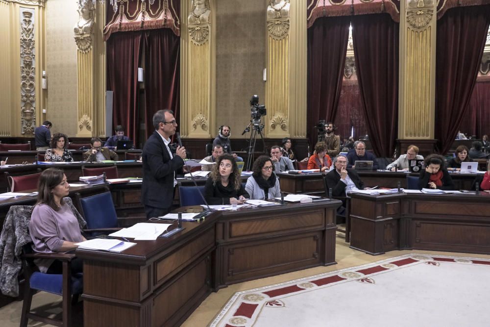 Pleno del Parlament 12 de diciembre de 2017