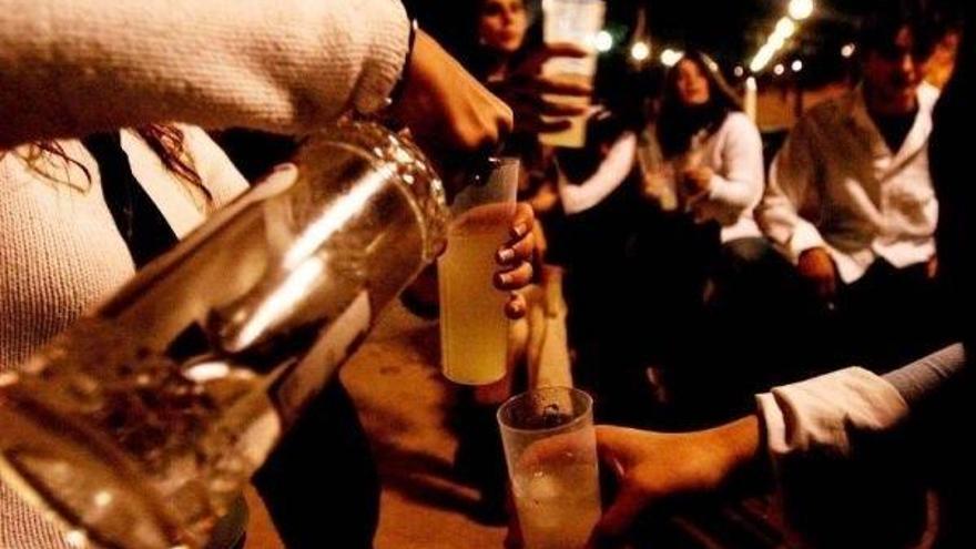 Los 24 puntos negros del botellón en València