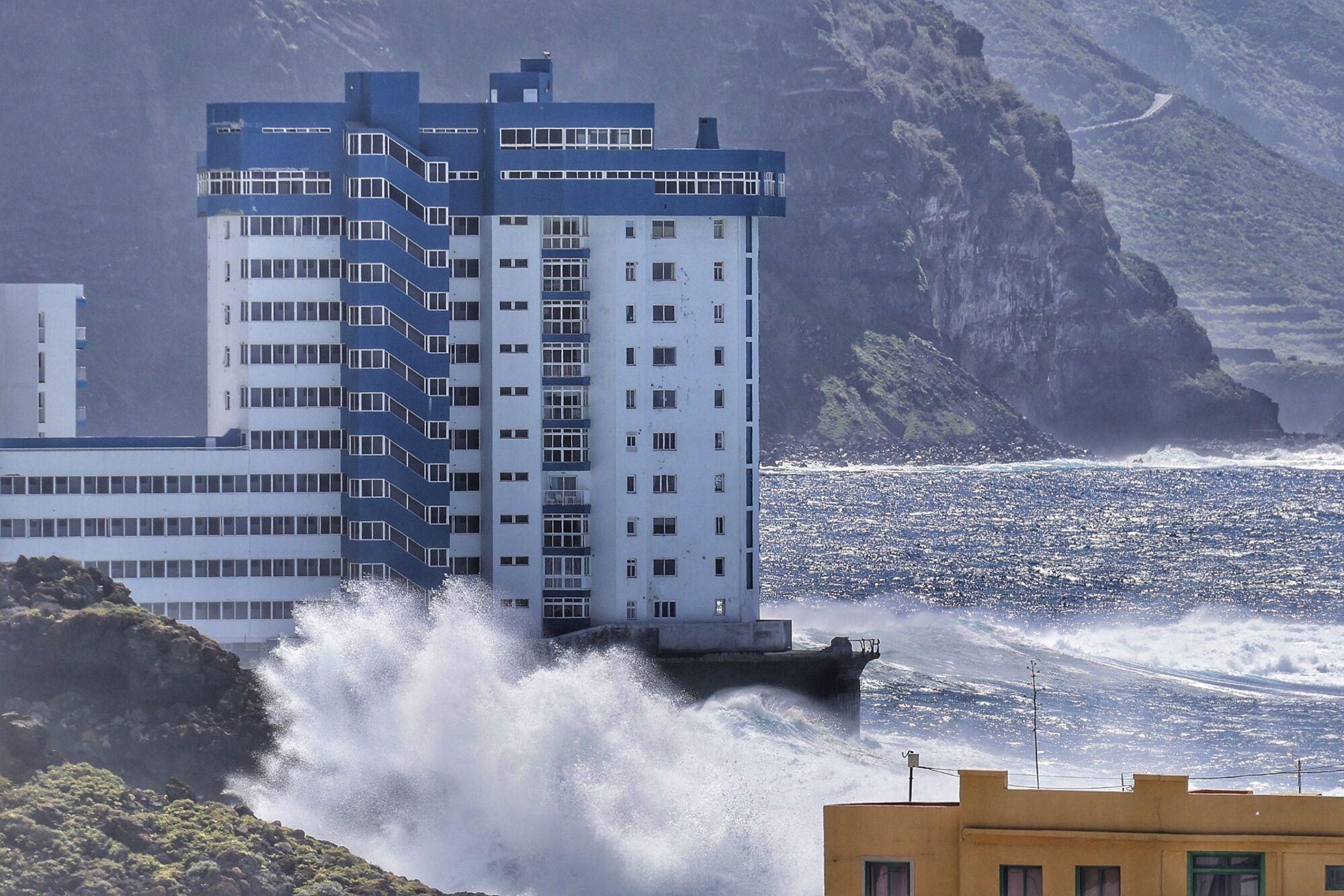Oleaje en Tenerife