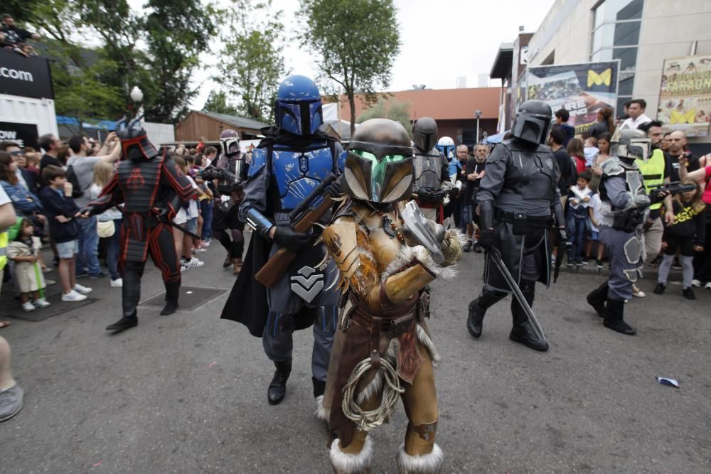 Desfile de "Starwars" en Metrópoli