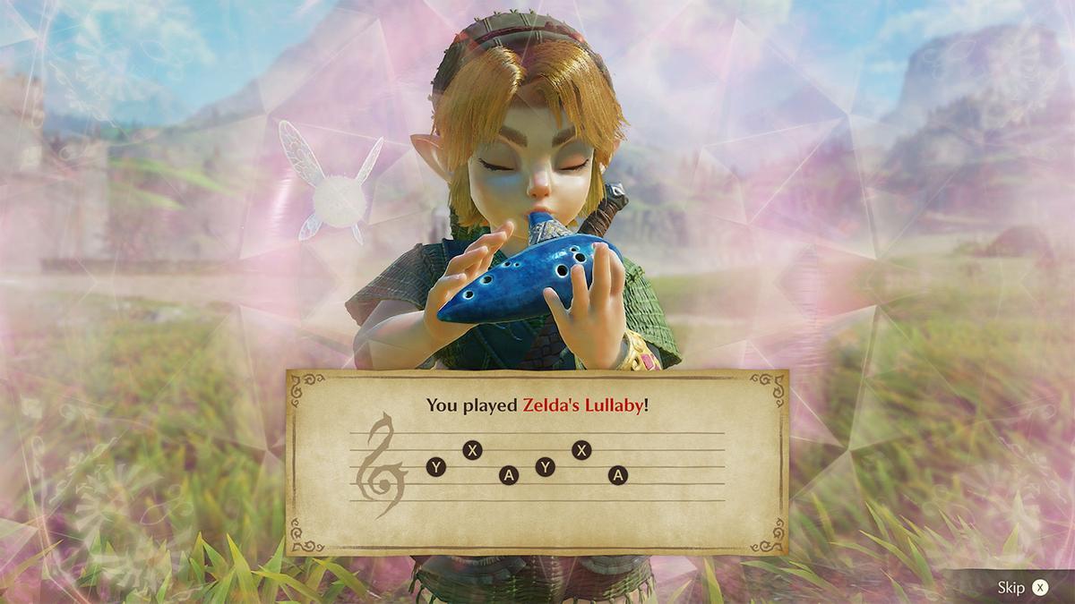 Más imágenes del nuevo remake de 'Zelda Ocarina of Time' con el instrumento de música, lo más característico de este título.