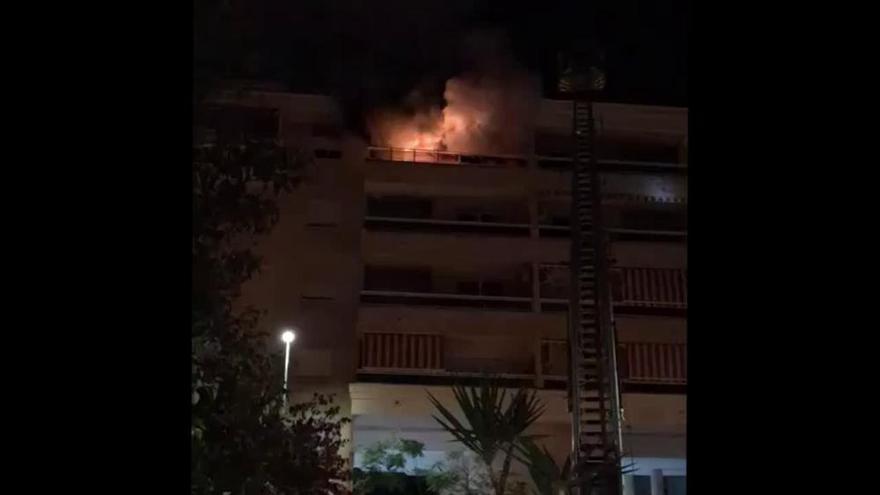Incendio en la calle Juan de Robles