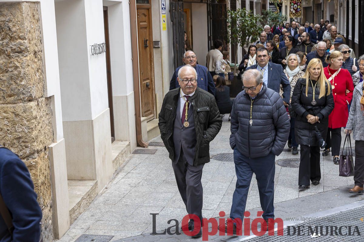 Cofradías y Hermandades de Semana Santa Peregrinan a Caravaca