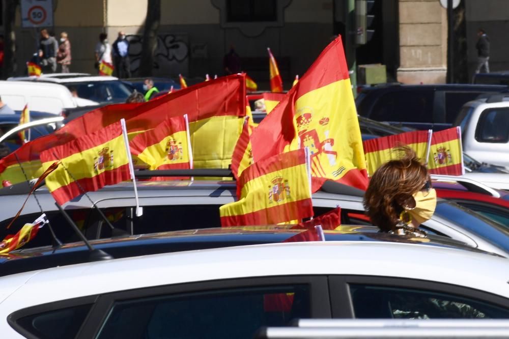 "Caravana por España y por la libertad" en Coruña