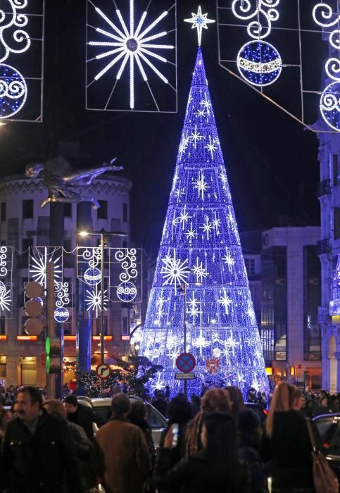 Un paseo por 50 años de Navidad en Vigo