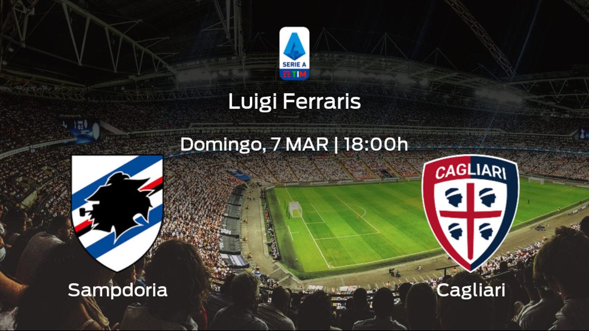 Previa del partido: la Sampdoria recibe al Cagliari