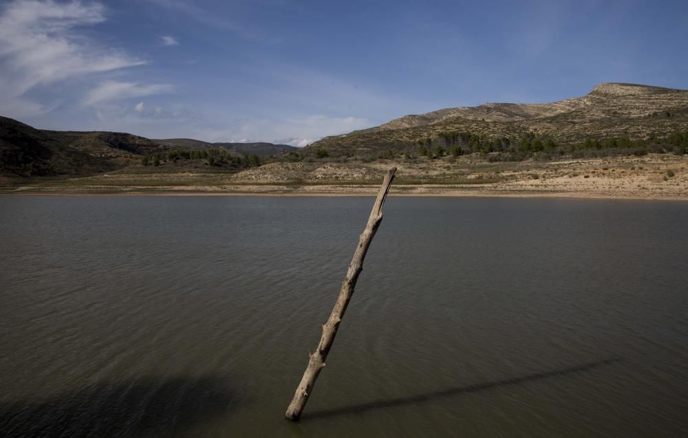 Sequía en el embalse de Forata