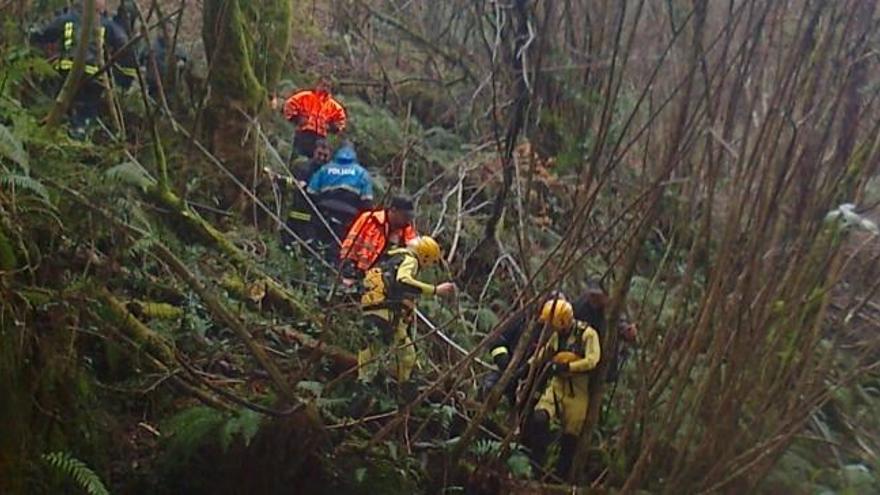 Temporal en Asturias: Así fue el rastreo del SEPA para localizar al desaparecido en Tineo