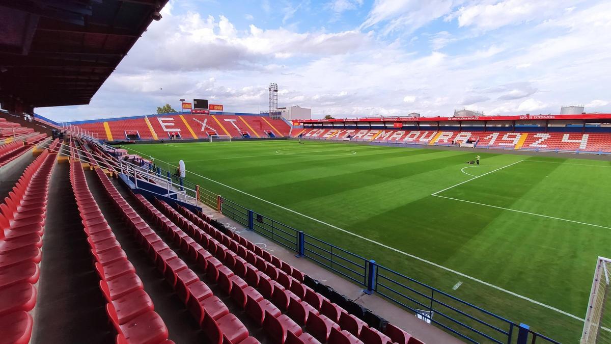 Vista del estadio Francisco de la Hera.